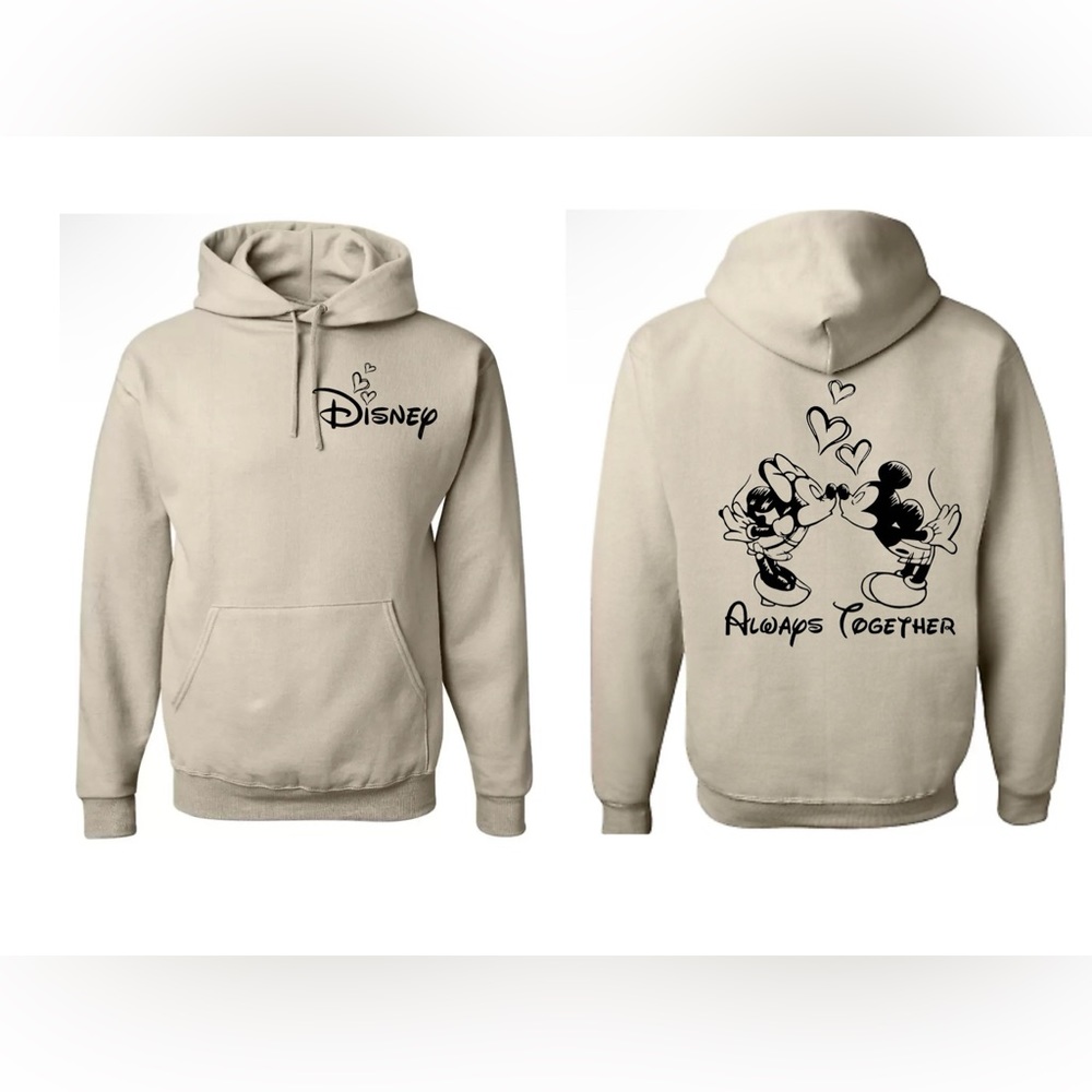 Sweethearts Mickey Minnie hoodie